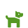 grüner Hund Icon