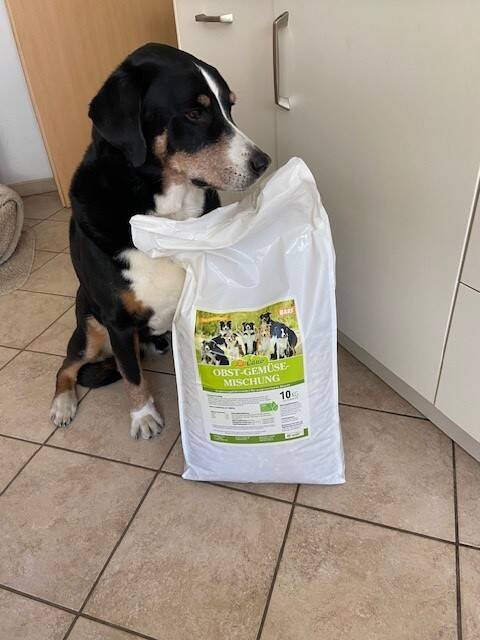 Gemüseflocken Hund