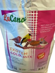 LuCano Exoten Futter Gold-Mix mit Früchten 2 kg