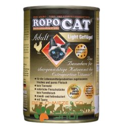 RopoCat Adult Light Gefl&uuml;gel | Katzenfutter - Katzen Nassfutter - Dosenfutter mit Taurin
