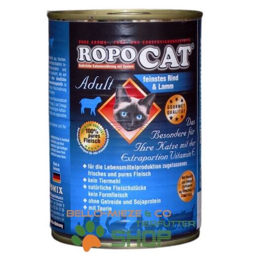 RopoCat Adult Rind & Lamm 400 g