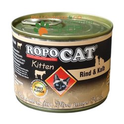 RopoCat Kitten Rind & Kalb 24 Dosen à 200 gr