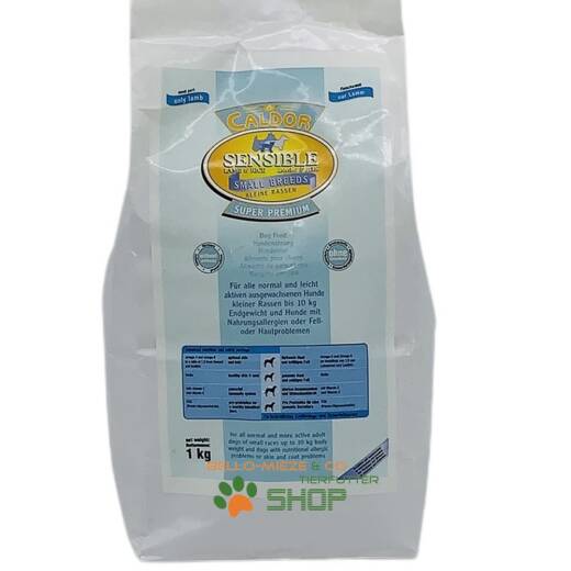 Caldor Adult Sensible Mini  nur Lamm mit Reis  1 kg