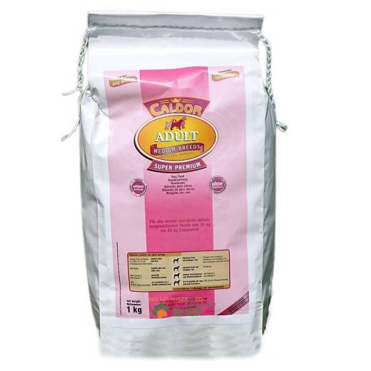 Caldor Adult Medium nur Geflügel mit Mais - Reis 1 kg