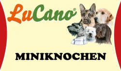 LuCano Mini Knochen | harter Hundekuchen zur Zahnpflege
