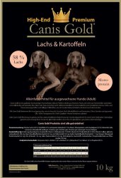 Canis Gold Adult 58 % Lachs + Kartoffel (Monoprotein) 2 x 10 kg