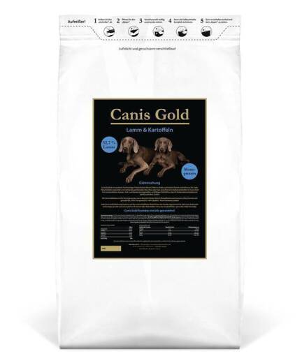 Canis Gold Light Lamm + Kartoffel, 52,7 % Fleisch (Monoprotein) 5 kg