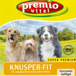 Premio Vital Knusper-Fit | Hunde Trockenfutter Gefl&uuml;gel + Reis