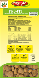 Premio Vital Pro-Fit | Hunde Trockenfutter Geflügel + Reis und Kartoffel 15 kg