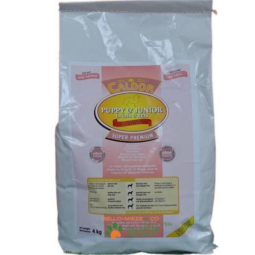 Caldor Puppy + Junior Lachs & Reis + Mais alle Rassen 1 kg