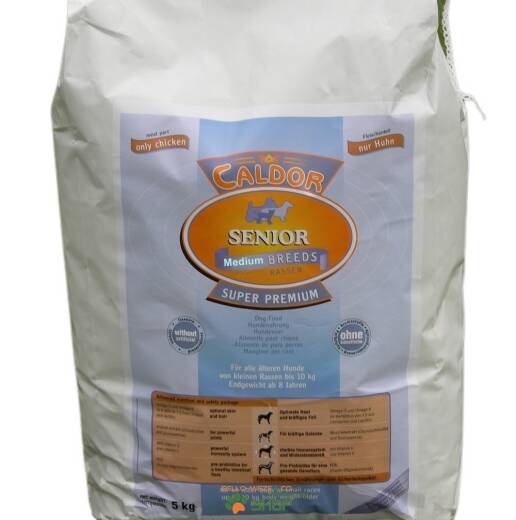 Caldor Senior nur Huhn mit Reis + Mais | Medium 1 kg