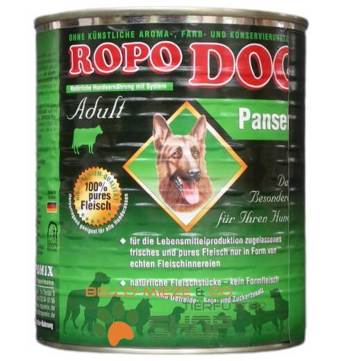 RopoDog Adult Pansen - 12 Dosen à 800 gr.