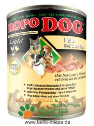 RopoDog Light Rind & Geflügel - 12 Dosen...
