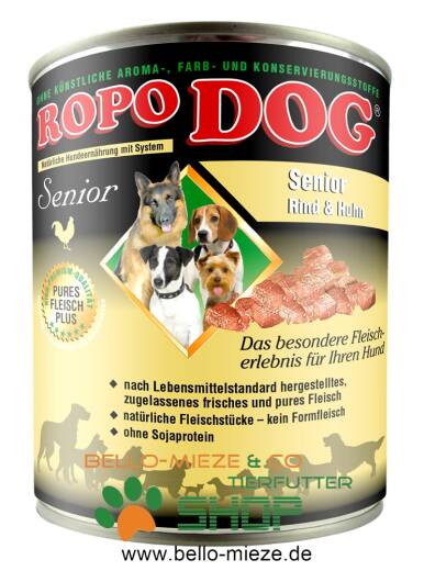 RopoDog Senior Rind & Huhn