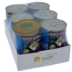 RopoDog Adult Rind & Lamm - 24 Dosen à 400 gr.