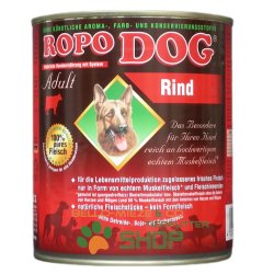 RopoDog Adult Rind - 100 % Fleisch mit ganzen...