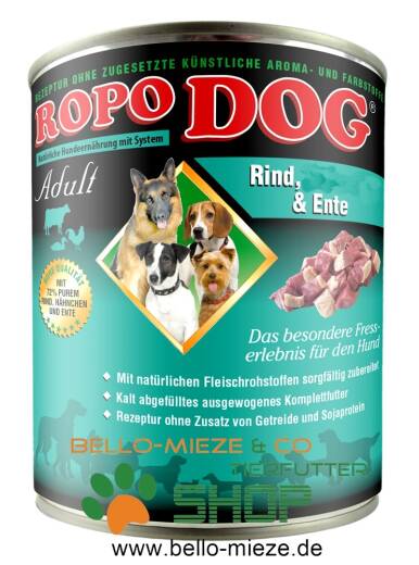 RopoDog Adult Rind & Ente