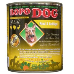 RopoDog Adult Rind & Geflügel - 100% Fleisch