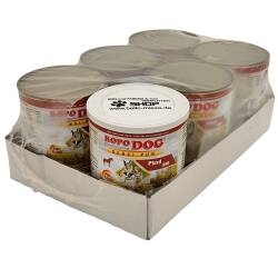 RopoDog Adult Sensi Pur Pferd - pures Fleisch 12 Dosen à 800 gr