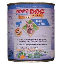 RopoDog Adult Sensi Plus Lamm & Reis 12 Dosen à 800 gr.