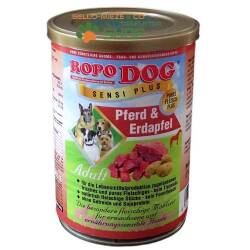 RopoDog Adult Sensi Plus Pferd & Erdapfel 12 x 800 gr. Dosen
