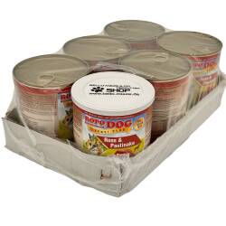 RopoDog Adult Sensi Plus Ross & Pastinake 12 x 800 gr. Dosen