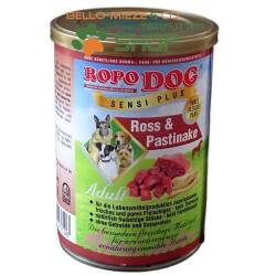 RopoDog Adult Sensi Plus Ross & Pastinake 12 x 800 gr. Dosen