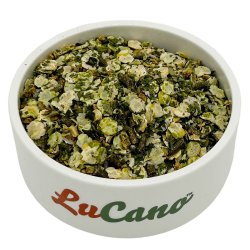 LuCano Gr&uuml;n - Gem&uuml;seflocken Mix | Hunde BARF Erg&auml;nzung |  ohne Getriedezusatz 5 kg