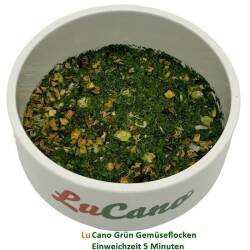LuCano Grün - Gemüseflocken Mix | Hunde BARF Ergänzung |  ohne Getriedezusatz 10 kg