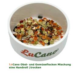 5 kg LuCano Obst + Gemüseflocken Mischung  | Hunde BARF Ergänzung