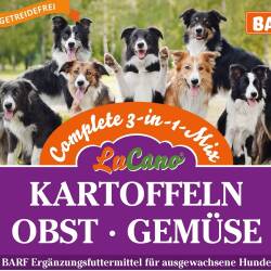 LuCano Complete 3 in 1 Mix Kartoffelflocken + Obst und Gemüseflocken Mischung 20 kg