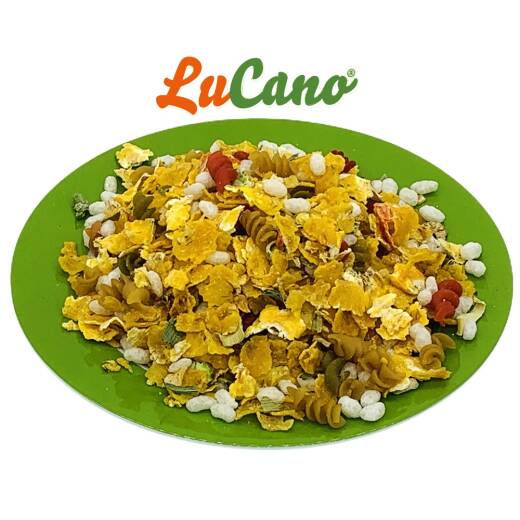 LuCano Flocs - Hunde BARF Mais Flocken Mixer | Ergänzungsfutter 15 kg