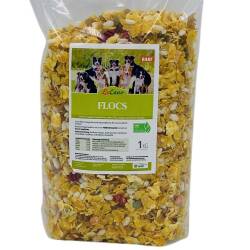 LuCano Flocs - Hunde BARF Mais Flocken Mixer | Ergänzungsfutter 15 kg