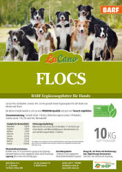 LuCano Flocs - Hunde BARF Mais Flocken Mixer | Ergänzungsfutter 15 kg
