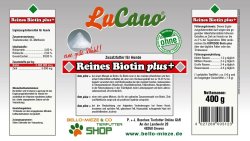 reines Biotin plus+ | Erg&auml;nzungsfuttermittel...