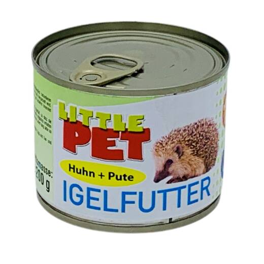 Little Pet Igel Nassfutter Huhn + Pute 200 gr. Dose 200 gr. Dose