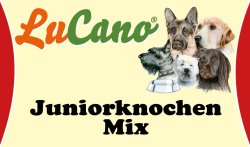 LuCano Junior Knochen Mix |  harter Hundekuchen zur Zahnpflege