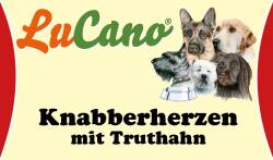 LuCano Knabberherzen mit Truthahn | sehr hart | ohne Getreidzusatz  2,5 kg