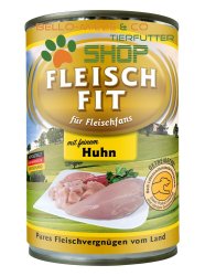 FleischFit Adult mit feinem Huhn 400 gr.