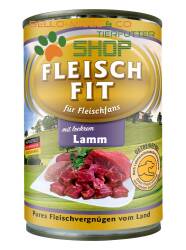 FleischFit Adult mit leckerem Lamm 12 Dosen à 800 gr