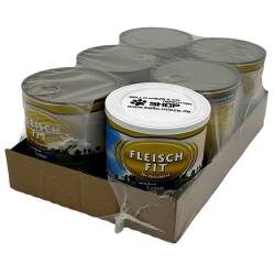 FleischFit Adult mit leckerem Lamm 30 Dosen à 800 gr