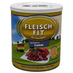 FleischFit Adult mit leckerem Lamm 30 Dosen à 800 gr