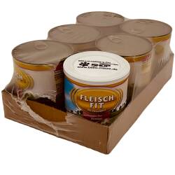 FleischFit Junior mit herzhaftem Rind 24 Dosen à 400 gr