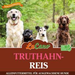 LuCano Truthahn & Reis | Hunde Trockenfutter 15 kg
