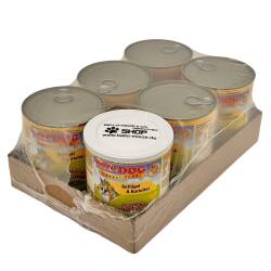 RopoDog Adult Sensi Plus Geflügel & Kartoffel  6 Dosen à 800 gr.