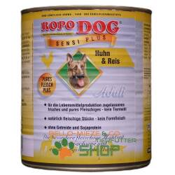 RopoDog Adult Sensi Plus Huhn & Reis 6 Dosen à 800 gr