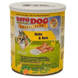 RopoDog Adult Sensi Plus Huhn & Reis 6 Dosen à...