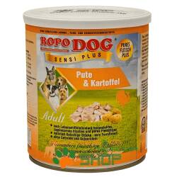 RopoDog Adult Sensi Plus Pute & Kartoffel 6 Dosen...