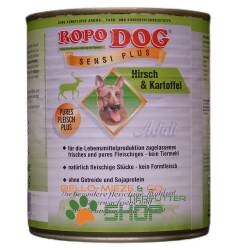 RopoDog Adult Sensi Plus Hirsch & Kartoffel 6 Dosen à 800 gr