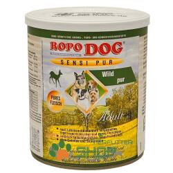 RopoDog Adult Sensi Pur Wild - pures Fleisch 6 Dosen...